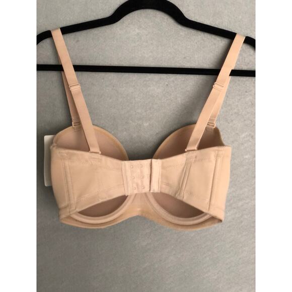 Wacoal Red Carpet Underwire Bra Removable Straps Nude Women's 30H NEW - Picture 4 of 10